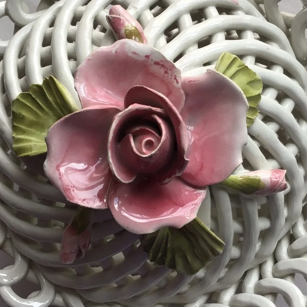 Trinket basket, vintage